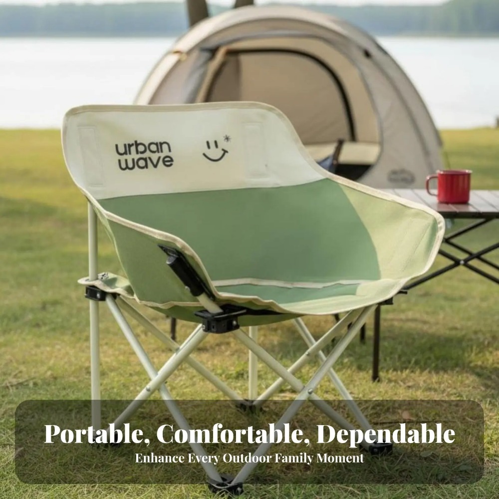 เก้าอี้พับกลางแจ้ง เก้าอี้มูนส - Outdoor Camping High Chair บทวิจารณ์และราคา