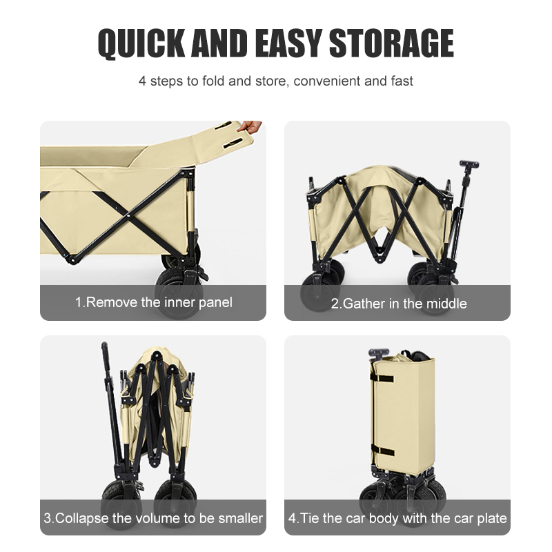 รถเข็นพับได้สำหรับตั้งแคมป์กลา - Outdoor Camping Table บทวิจารณ์และราคา