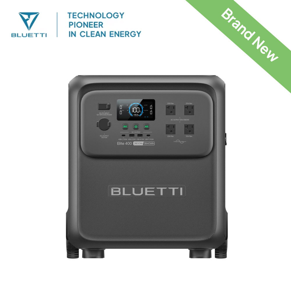 BLUETTI Elite 400 2600W 3840Wh - Outdoor Camping Van บทวิจารณ์และราคา