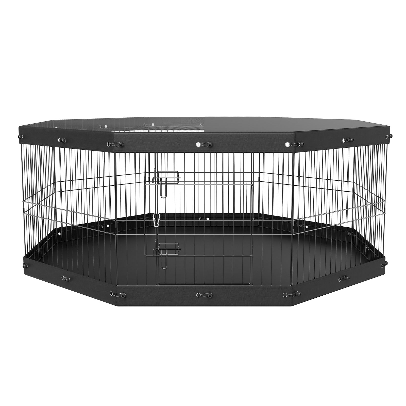 คอกกั้นสุนัขแบบพับได้ 8 แผง ทำ - Outdoor Camping Dog Fence บทวิจารณ์และราคา