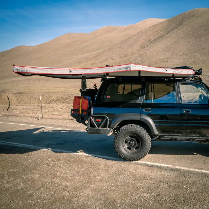 กันสาดแบบพับเก็บได้ เปิดเร็ว 2 - Outdoor Camping Awning บทวิจารณ์และราคา