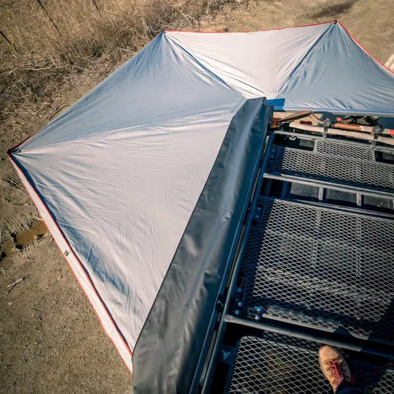 กันสาดแบบพับเก็บได้ เปิดเร็ว 2 - Outdoor Camping Awning บทวิจารณ์และราคา