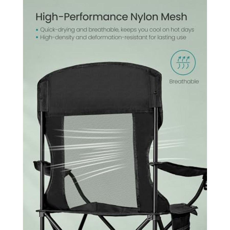zz-2 แพ็คเก้าอี้ตั้งแคมป์ระบาย - Outdoor Camping High Chair บทวิจารณ์และราคา