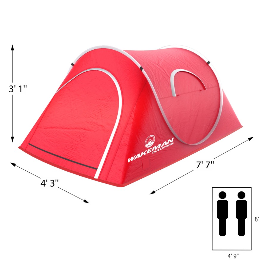 เต็นท์ป๊อปอัพสำหรับ 2 คน สำหรั - Camping Outdoor Or Indoor บทวิจารณ์และราคา