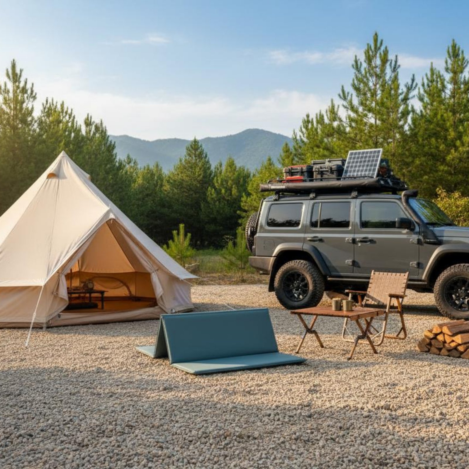 แผ่นรองพื้นสำหรับรถเข็นพับได้แ - Outdoor Camping Mat บทวิจารณ์และราคา