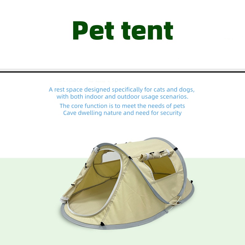 เต็นท์สุนัขแบบพกพา ป้องกันแสงแ - Outdoor Camping Dog Fence บทวิจารณ์และราคา