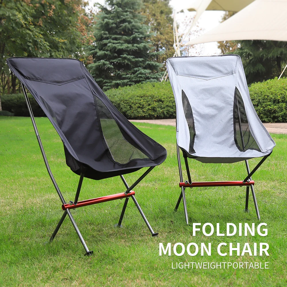 เก้าอี้พักผ่อนพับได้น้ำหนักเบา - Outdoor Camping High Chair บทวิจารณ์และราคา