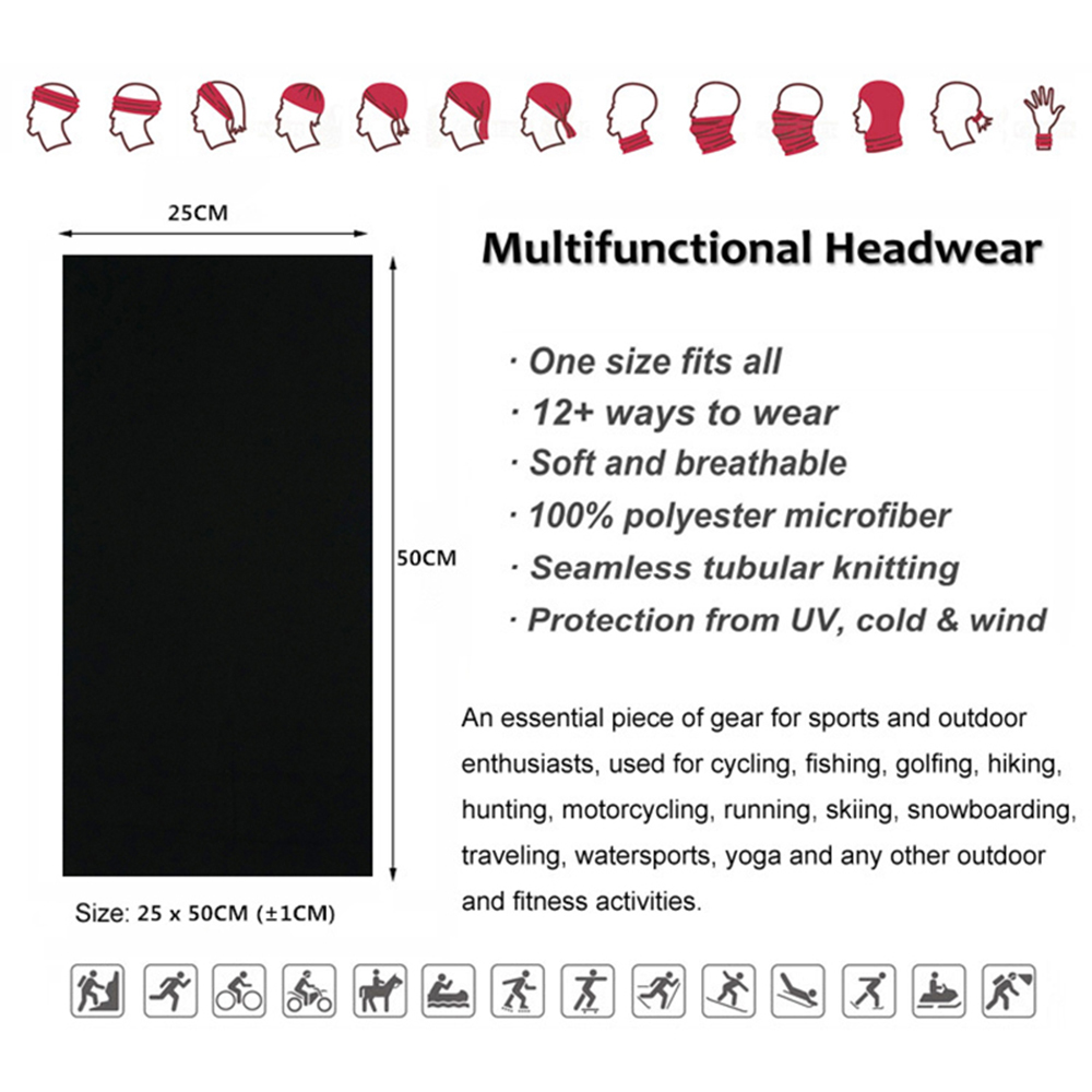 ไม่มีรอยต่อสีทึบ Bandanas ผู้ช - Trekking Gaiters บทวิจารณ์และราคา