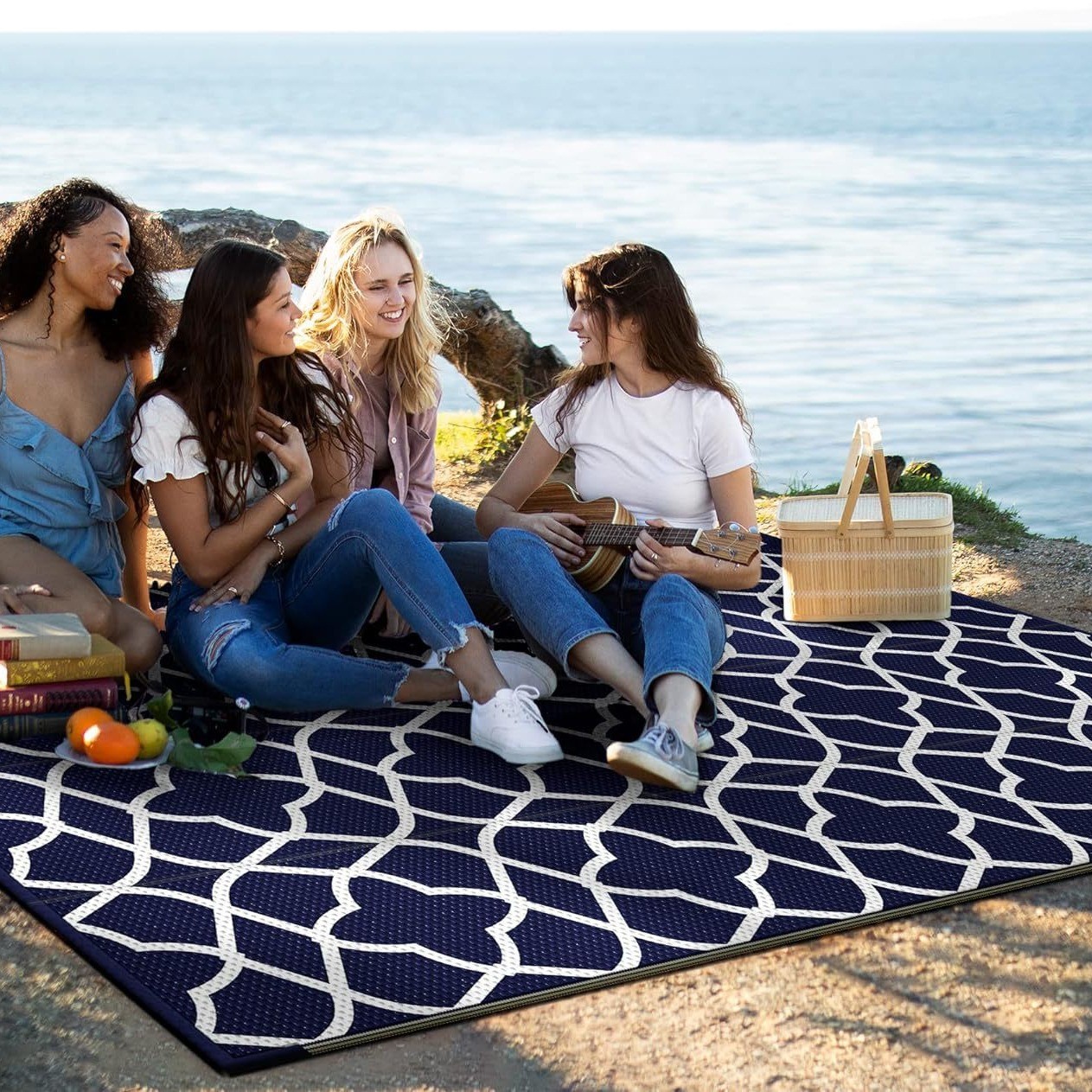 พรมปูพื้นสำหรับเต็นท์ RV พรมปิ - Outdoor Camping Awning บทวิจารณ์และราคา