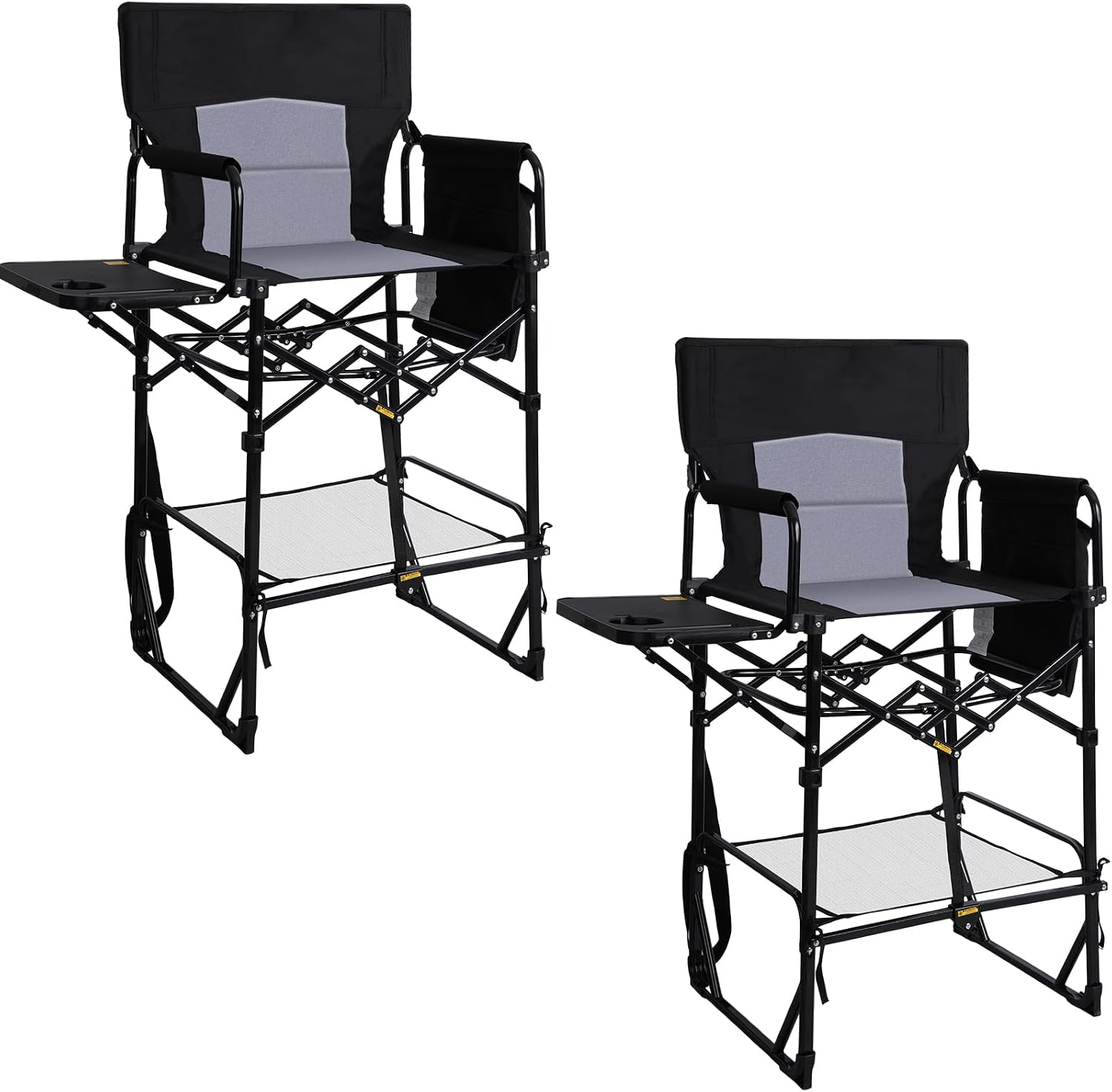 เก้าอี้พับสำหรับแคมป์ปิ้งแบบสู - Outdoor Camping High Chair บทวิจารณ์และราคา