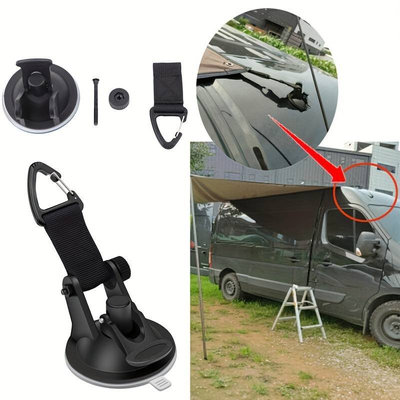 ตะขอเกี่ยวแบบสุญญากาศสำหรับรถบ - Outdoor Camping Awning บทวิจารณ์และราคา