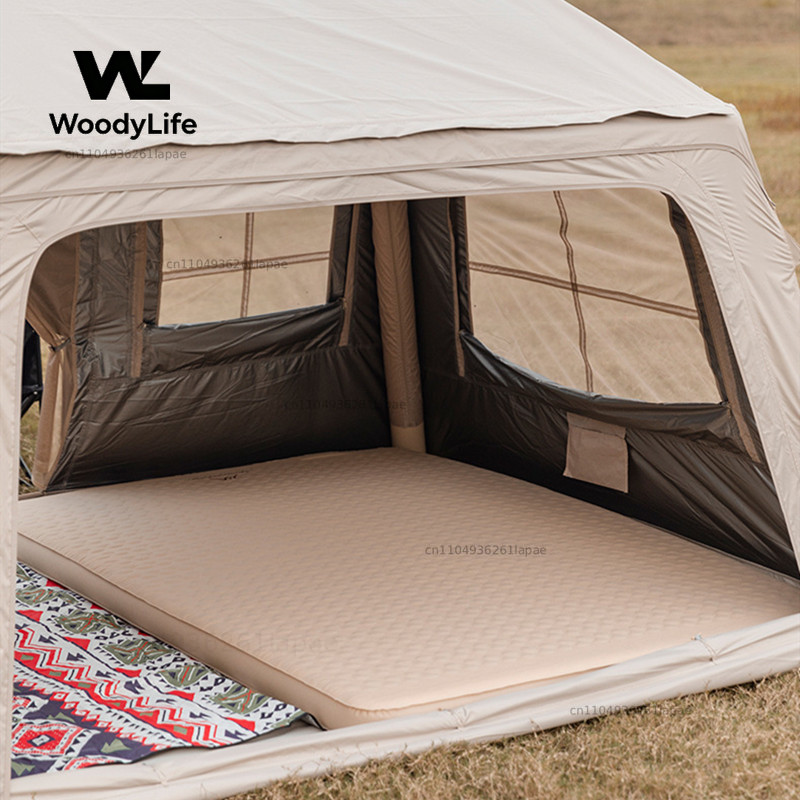 ที่นอนเป่าลมสำหรับตั้งแคมป์กลา - Outdoor Camping Mat บทวิจารณ์และราคา