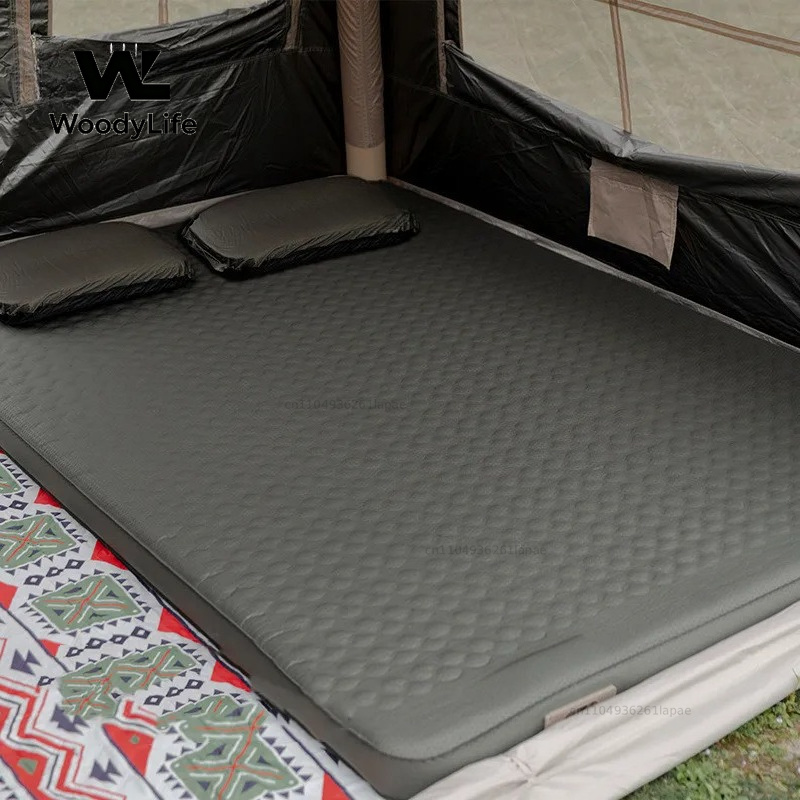 ที่นอนเป่าลมสำหรับตั้งแคมป์กลา - Outdoor Camping Mat บทวิจารณ์และราคา