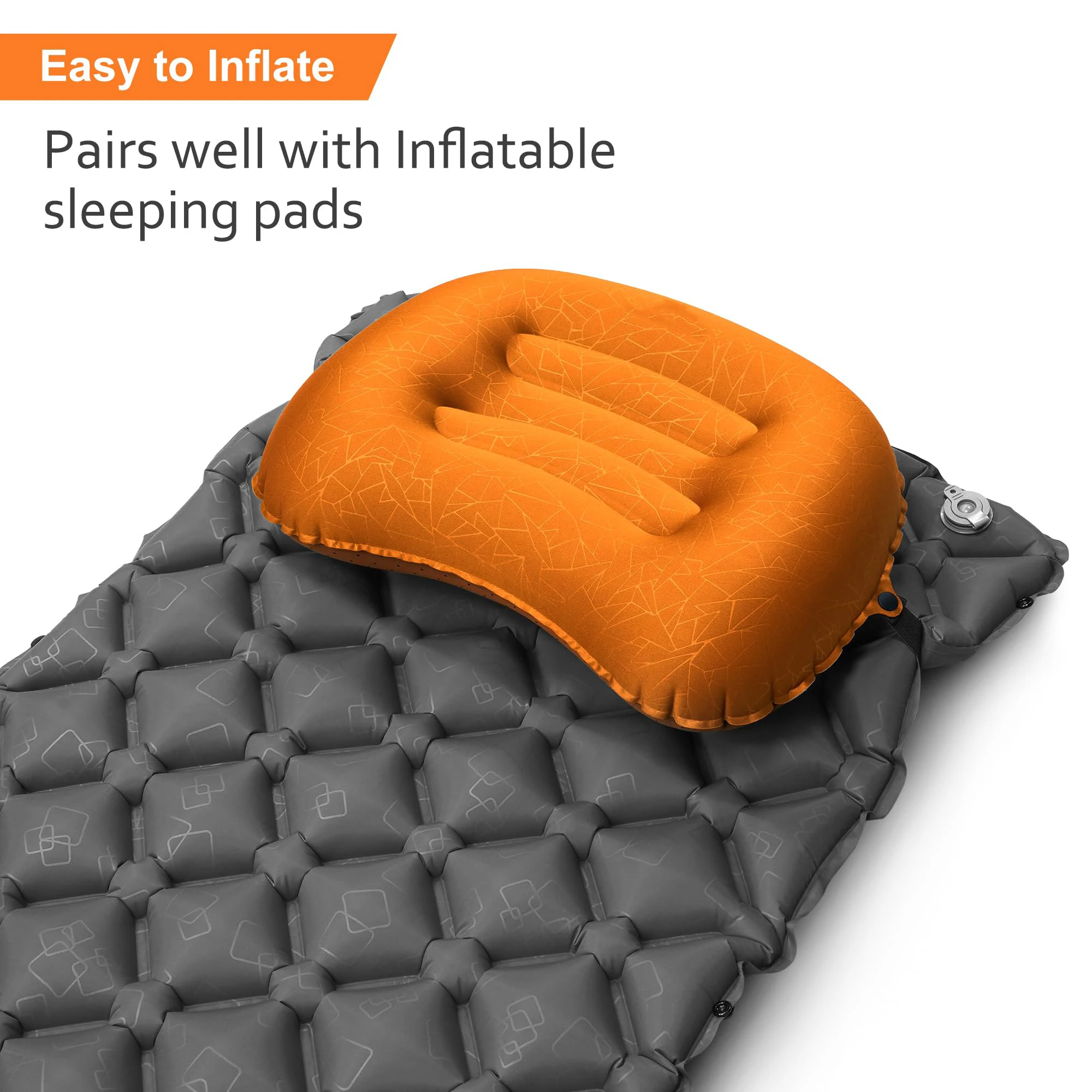 1PC Ultralight Inflatable Camp - Camp Pillow Compressible บทวิจารณ์และราคา