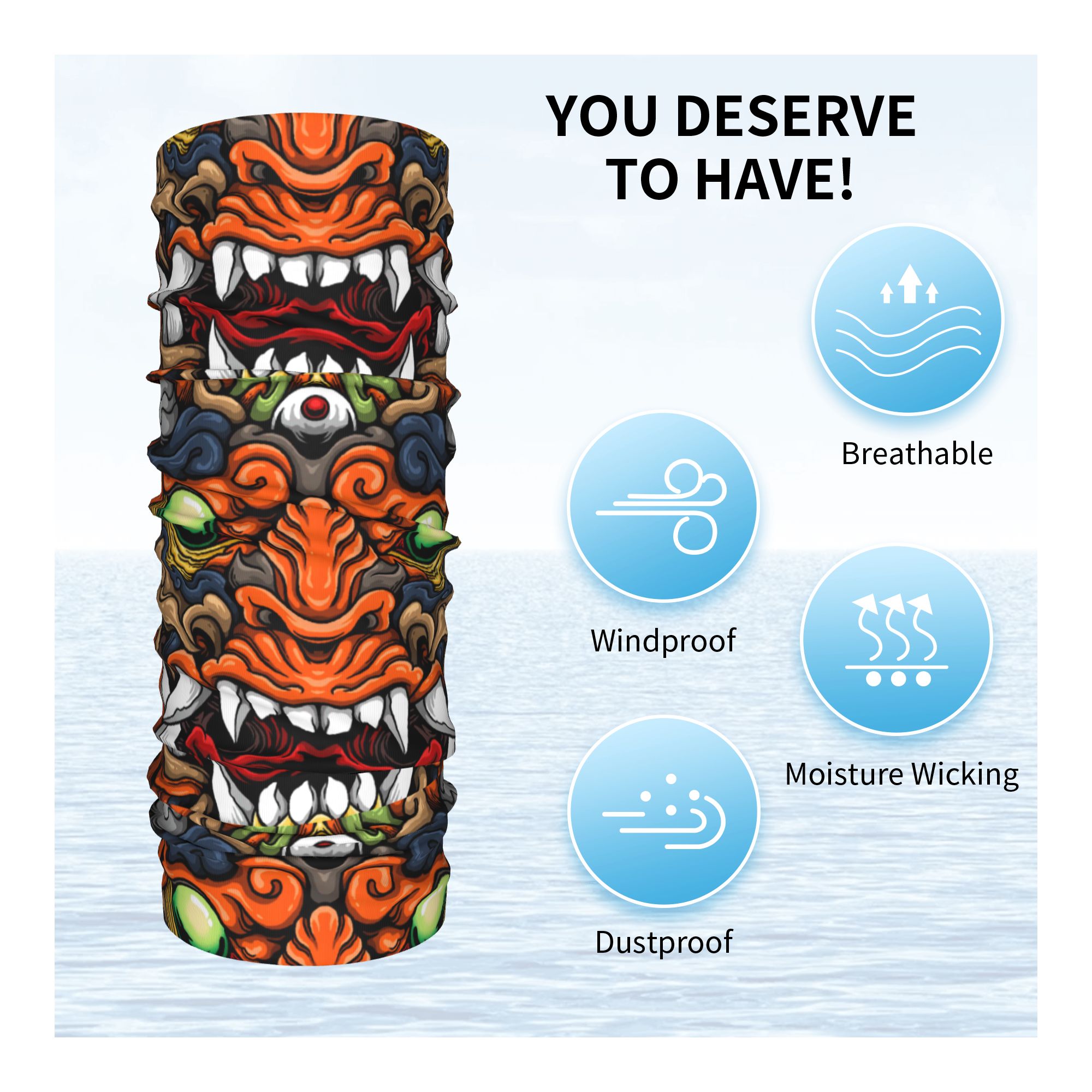 ผ้าพันคอแบบสวมศีรษะลายซามูไรปี - Trekking Gaiters บทวิจารณ์และราคา